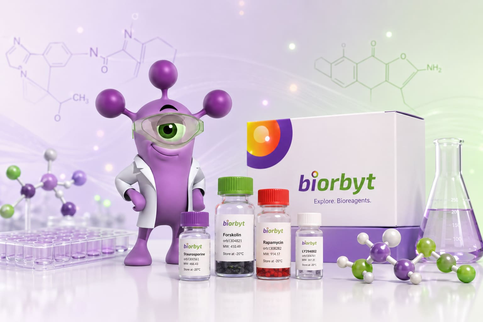 Small molecules and biochemical research compounds