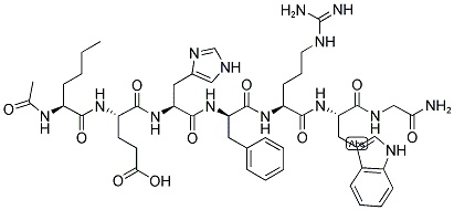 Ac-[Nle4, DPhe7] a-MSH amide peptide