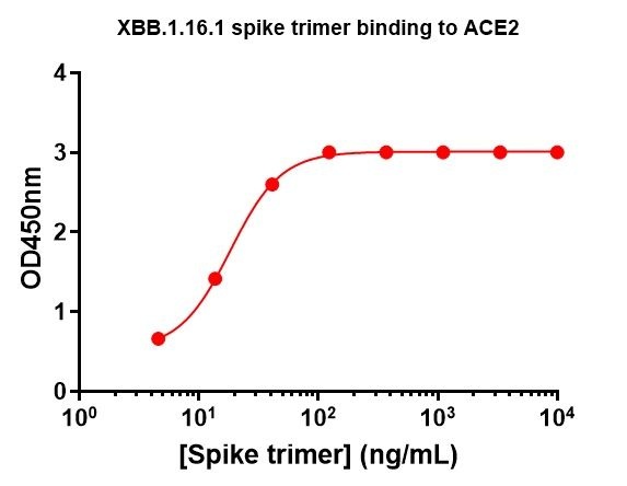 SARS-COV-2-XBB.1.16.1 Omicron Variant Recombinant Spike Trimer His Tag