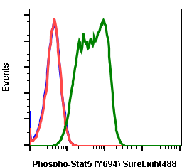 Phospho-Stat5 (Tyr694) rabbit mAb SureLight488 conjugate Antibody