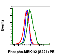 Phospho-MEK1/2 (Ser221) rabbit mAb PE Conjugate Antibody