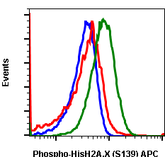 Phospho-Histone H2A.X (Ser139) rabbit mAb APC conjugate Antibody
