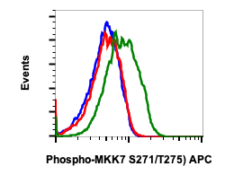 Phospho-MKK7 (Ser271/Thr275) rabbit mAb APC conjugate Antibody