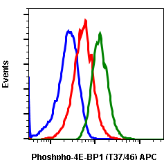 Phospho-4E-BP1 (Thr37/46) rabbit mAb APC conjugate Antibody