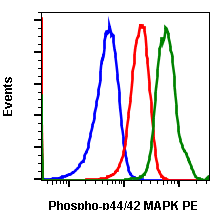 Phospho-p44/42 MAPK (Erk1/2) (Thr202/Tyr204) rabbit mAb PE conjugate Antibody