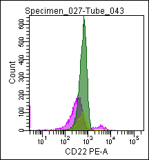 Mouse anti CD22 Antibody (PE)